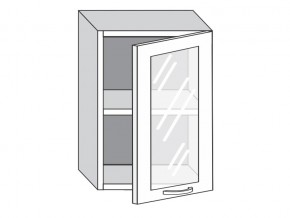 1.50.3 Шкаф настенный (h=720) на 500мм с 1-ой стекл. дверцей в Тюмени - tyumen.magazinmebel.ru | фото