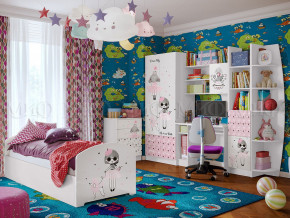 Детская комната Юниор-2 Мальвина в Тюмени - tyumen.magazinmebel.ru | фото