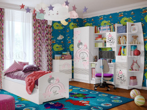 Детская комната Юниор-2 Принцесса 1 в Тюмени - tyumen.magazinmebel.ru | фото