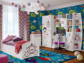 Детская комната Юниор-2 Принцесса в Тюмени - tyumen.magazinmebel.ru | фото - изображение 1