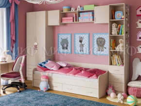 Детская комната Вега 1 Дуб беленый в Тюмени - tyumen.magazinmebel.ru | фото
