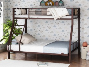 Двухъярусная кровать Гранада-1 140 Коричневый в Тюмени - tyumen.magazinmebel.ru | фото