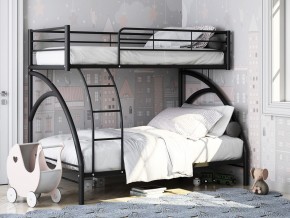 Двухъярусная кровать Виньола 2 Черная в Тюмени - tyumen.magazinmebel.ru | фото