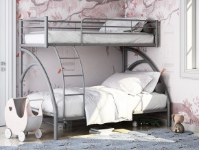 Двухъярусная кровать Виньола 2 Серая в Тюмени - tyumen.magazinmebel.ru | фото