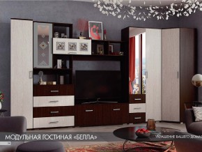 Гостиная Белла венге с угловым шкафом в Тюмени - tyumen.magazinmebel.ru | фото