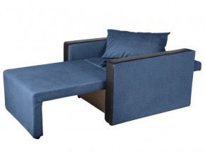 Кресло-кровать Милена с подлокотниками велюр синий в Тюмени - tyumen.magazinmebel.ru | фото - изображение 2
