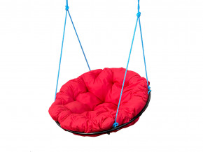 Кресло Папасан подвесное красная подушка в Тюмени - tyumen.magazinmebel.ru | фото