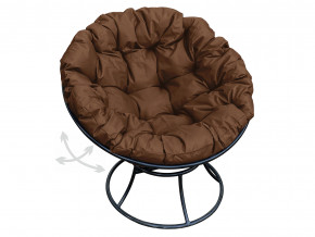 Кресло Папасан пружинка без ротанга коричневая подушка в Тюмени - tyumen.magazinmebel.ru | фото - изображение 1