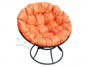 Кресло Папасан пружинка без ротанга оранжевая подушка в Тюмени - tyumen.magazinmebel.ru | фото - изображение 1