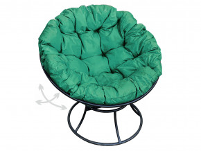 Кресло Папасан пружинка без ротанга зелёная подушка в Тюмени - tyumen.magazinmebel.ru | фото - изображение 1