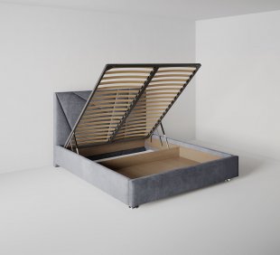 Кровать Геометрия 2.0 м с подъемным механизмом в Тюмени - tyumen.magazinmebel.ru | фото - изображение 3