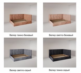 Кровать Вертикаль угловая 0.8 м с ортопедическим основанием в Тюмени - tyumen.magazinmebel.ru | фото - изображение 6