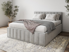 Кровать 1800 Лана серый велюр в Тюмени - tyumen.magazinmebel.ru | фото - изображение 1