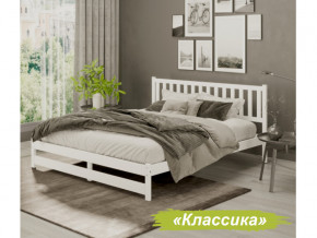 Кровать 2-х спальная Аист-8 Классика белый 1200х2000 мм в Тюмени - tyumen.magazinmebel.ru | фото