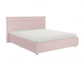 Кровать Альба 1600 велюр нежно-розовый в Тюмени - tyumen.magazinmebel.ru | фото