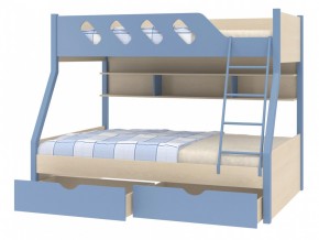 Кровать Дельта 20.02 голубая в Тюмени - tyumen.magazinmebel.ru | фото - изображение 3