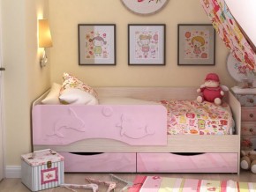 Кровать детская Алиса КР 812 розовая 1600 в Тюмени - tyumen.magazinmebel.ru | фото