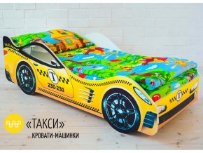 Кровать детская машина Такси в Тюмени - tyumen.magazinmebel.ru | фото