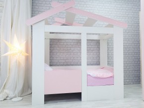 Кровать детская Теремок без ящика розовая в Тюмени - tyumen.magazinmebel.ru | фото