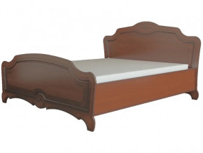 Кровать двойная 1400 Лотос Лак Орех в Тюмени - tyumen.magazinmebel.ru | фото - изображение 1