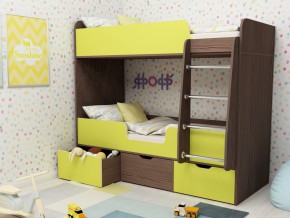 Кровать двухъярусная Малыш двойняшка бодега-лайм в Тюмени - tyumen.magazinmebel.ru | фото