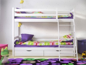 Кровать двухъярусная Сонечка с ящиками и лестницей в Тюмени - tyumen.magazinmebel.ru | фото - изображение 2
