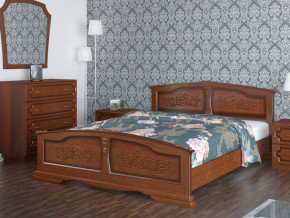 Кровать Елена 1400 Орех в Тюмени - tyumen.magazinmebel.ru | фото - изображение 2