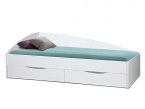 Кровать Фея-3 асимметричная 1900х800 белый в Тюмени - tyumen.magazinmebel.ru | фото
