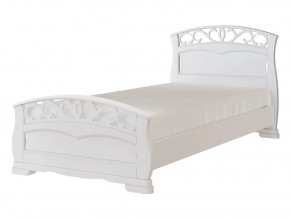 Кровать Грация-1 900 Белый античный в Тюмени - tyumen.magazinmebel.ru | фото - изображение 1