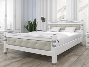 Кровать Карина-11 1400 Белый жемчуг в Тюмени - tyumen.magazinmebel.ru | фото - изображение 1