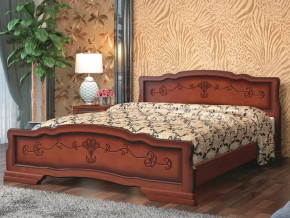 Кровать Карина-6 1200 Орех в Тюмени - tyumen.magazinmebel.ru | фото - изображение 1