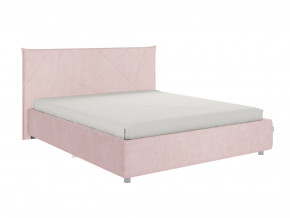 Кровать Квест 1600 велюр нежно-розовый в Тюмени - tyumen.magazinmebel.ru | фото