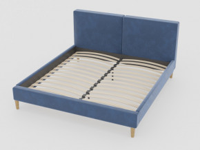 Кровать Линси 1200 синий в Тюмени - tyumen.magazinmebel.ru | фото - изображение 1