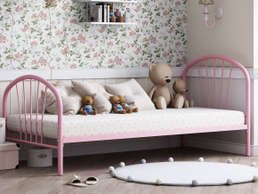 Кровать металлическая Эвора Розовый в Тюмени - tyumen.magazinmebel.ru | фото - изображение 1