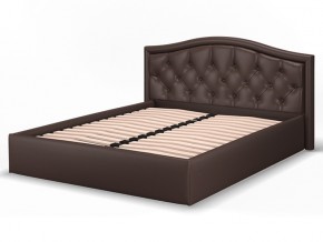 Кровать подъемная Стелла 1400 коричневая в Тюмени - tyumen.magazinmebel.ru | фото