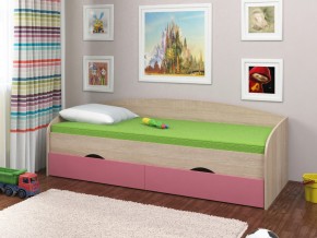 Кровать Соня 2 сонома-розовый в Тюмени - tyumen.magazinmebel.ru | фото - изображение 1