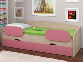 Кровать Соня 2 сонома-розовый в Тюмени - tyumen.magazinmebel.ru | фото - изображение 2