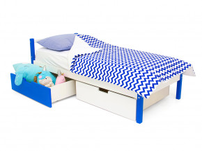 Кровать Svogen classic с ящиками сине-белый в Тюмени - tyumen.magazinmebel.ru | фото - изображение 3