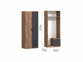 Шкаф 2-х дверный с ящиками Эконика в Тюмени - tyumen.magazinmebel.ru | фото - изображение 1