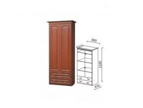 Шкаф 2-х дверный с ящиками Гармония 4 G43613 в Тюмени - tyumen.magazinmebel.ru | фото - изображение 3
