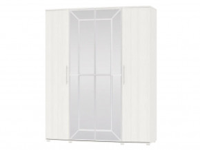 Шкаф 4-х дверный Амели 4-5200 Рамух белый в Тюмени - tyumen.magazinmebel.ru | фото - изображение 1