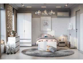 Спальня Токио Белый текстурный в Тюмени - tyumen.magazinmebel.ru | фото - изображение 8