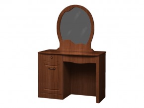 Стол туалетный с зеркалом Ева 10 темный в Тюмени - tyumen.magazinmebel.ru | фото - изображение 1